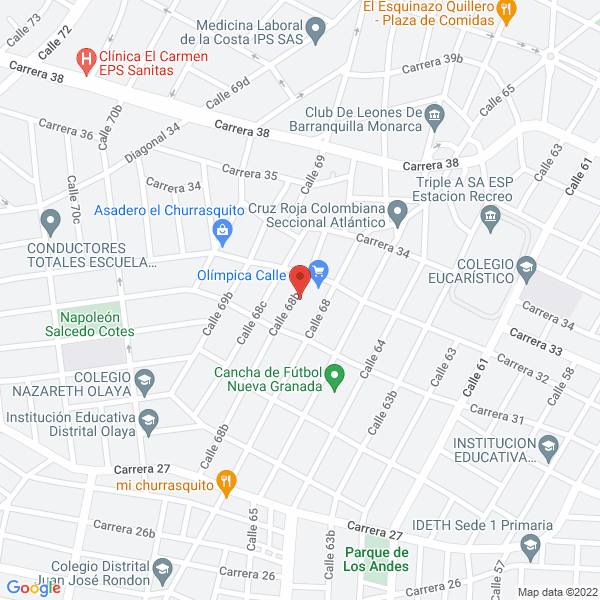 Map of Alfra Soluciones S.A.S.