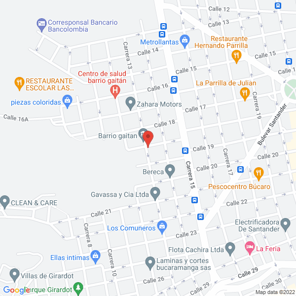 Map of Stericlinic S.A.S.