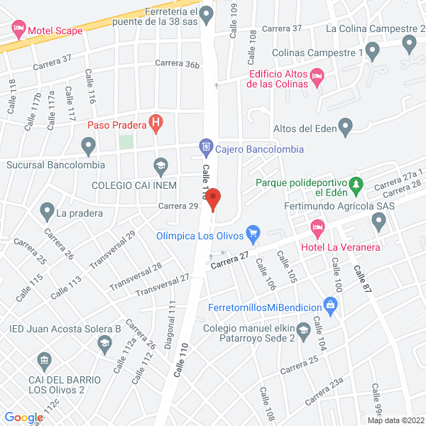 Map of Terflex S.A.S.