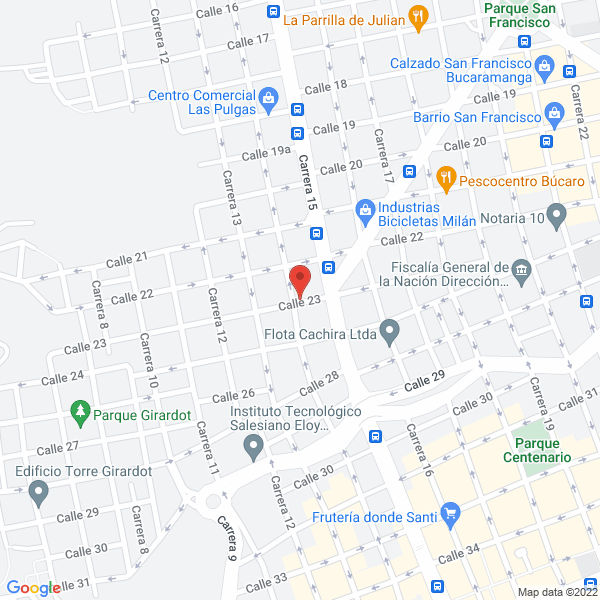Map of H & C Autopartes S.A.S.