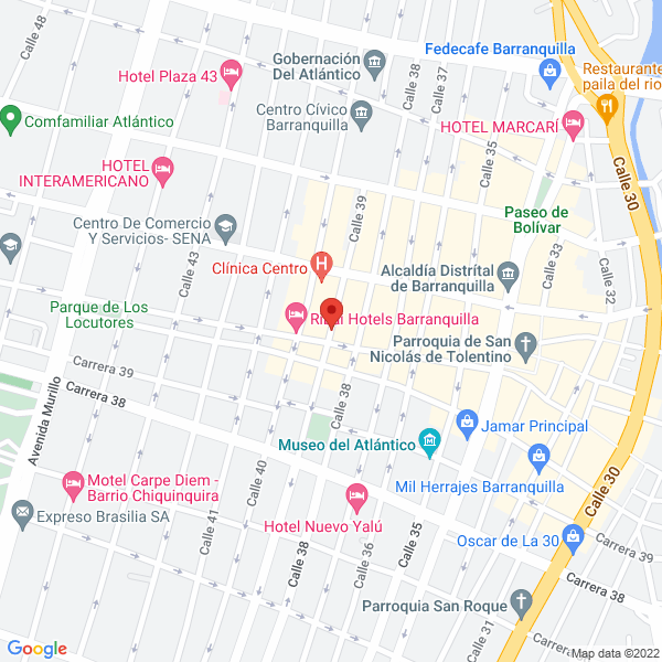Map of Vasquez Y Jimenez Ltda.