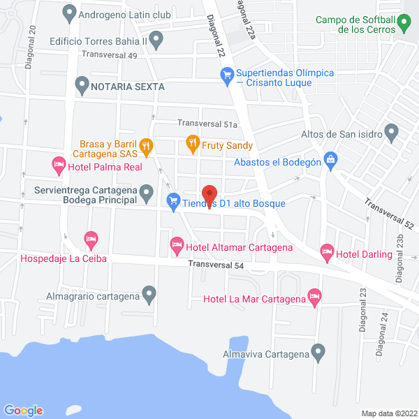Map of Distribuciones Macalej S.A.S.