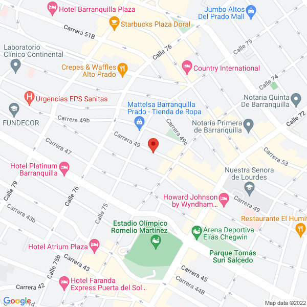 Map of Servicios De Salud Ocupacional S.A.S.