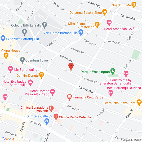 Map of Airlink Group S.A.S