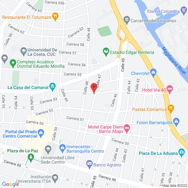 Map of Opcion Empresarial S.A.S.