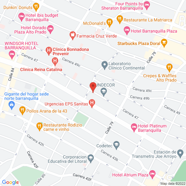 Map of Systemed