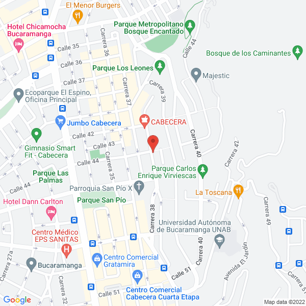 Map of Transportes Esturcol S.A.S.