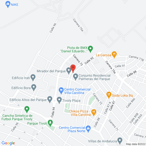 Map of Claudia Maritza Roa Avila S.A.S.