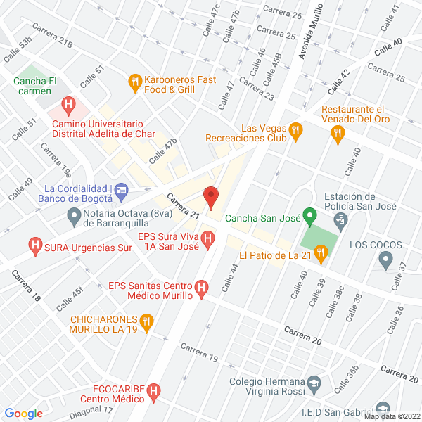 Map of Hydrowater Ltda.