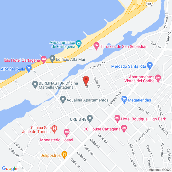 Map of Nestor Mejía Reyes S.A.S.