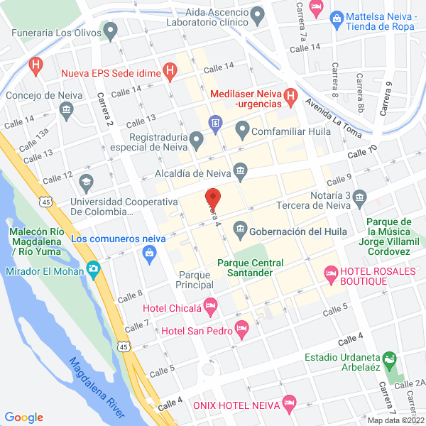 Map of Surtiaseo Del Caquetá Ltda.