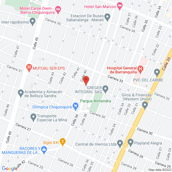 Map of Repuestos Y Accesorios Impobikes S.A.S.