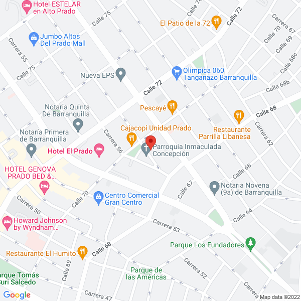 Map of Arenas Asesores Ltda.