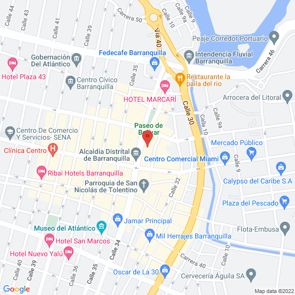 Map of Distribuciones Visual S.A.S.