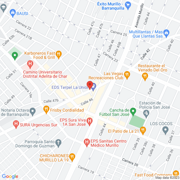 Map of Transportes North Polarix Cargo S.A.S. Sigla North Polarix S.A.S.