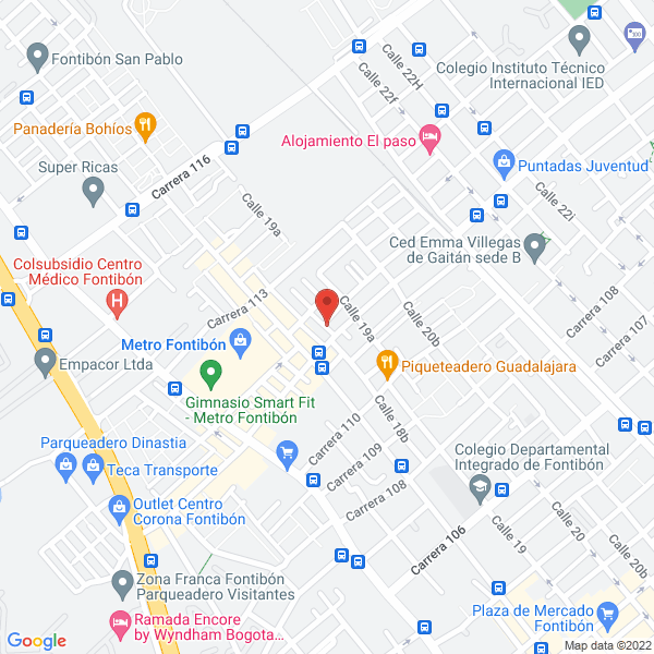 Mapa de Agilmercar S.A.S.