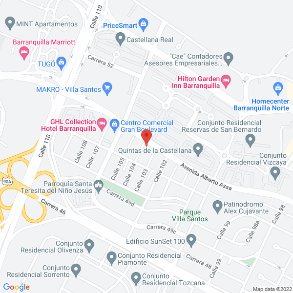 Map of Distribuidora Tri Ltda.