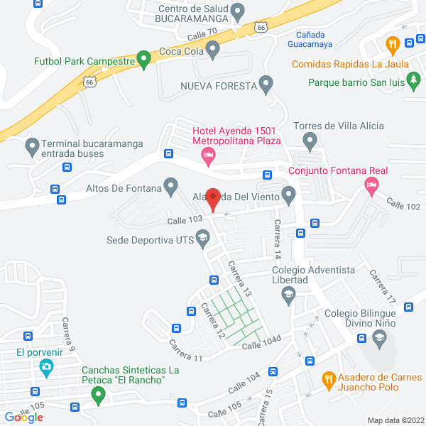 Map of Di Luce S.A.S.