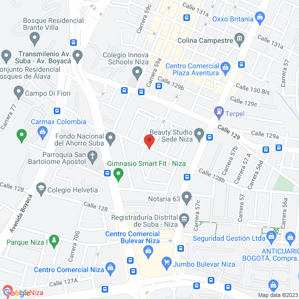 Mapa de Jardín Infantil Fantasia De Colores S.A.S.