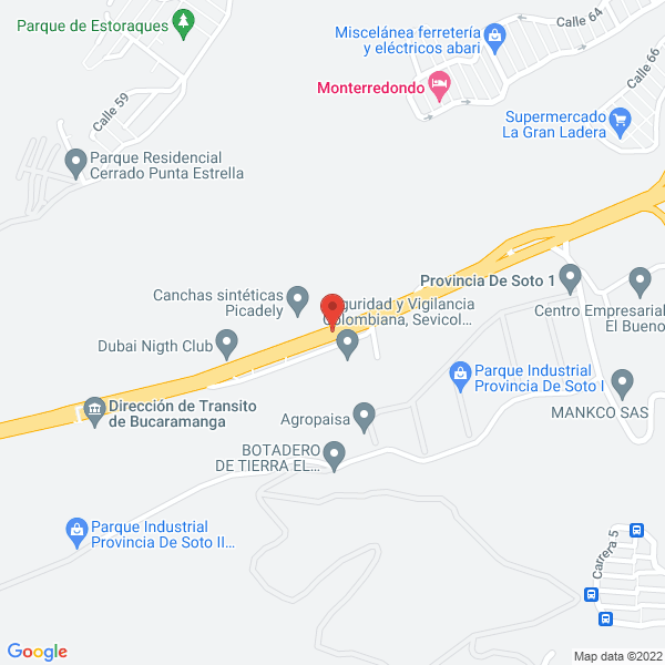 Map of Café Diamante Negro Ltda.