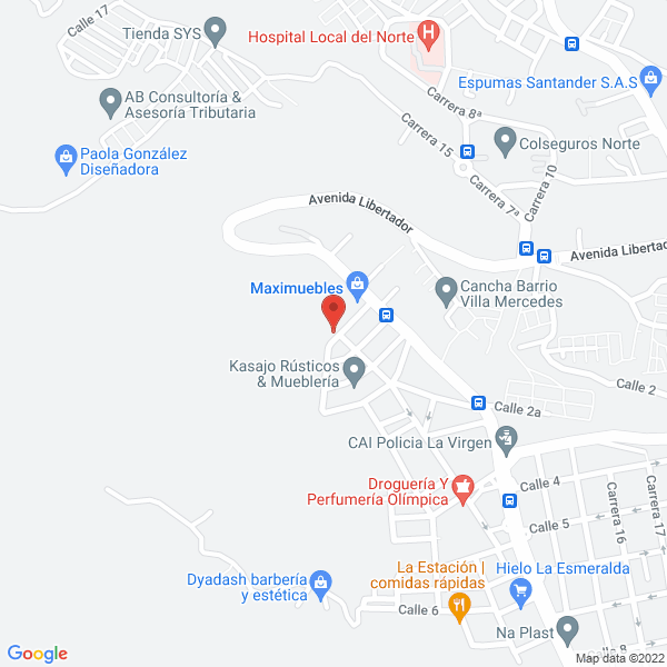 Map of Ceindustrial Ltda.