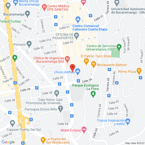 Map of Chainco