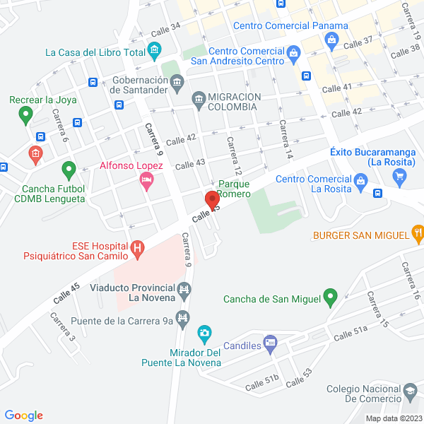 Map of Comité De Lucha Contra Drogas Alucinógenas