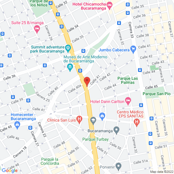 Map of Ey P Ingeneria Sas