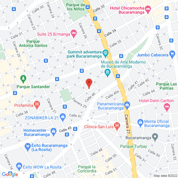 Map of Fábrica De Veladoras San Jerónimo