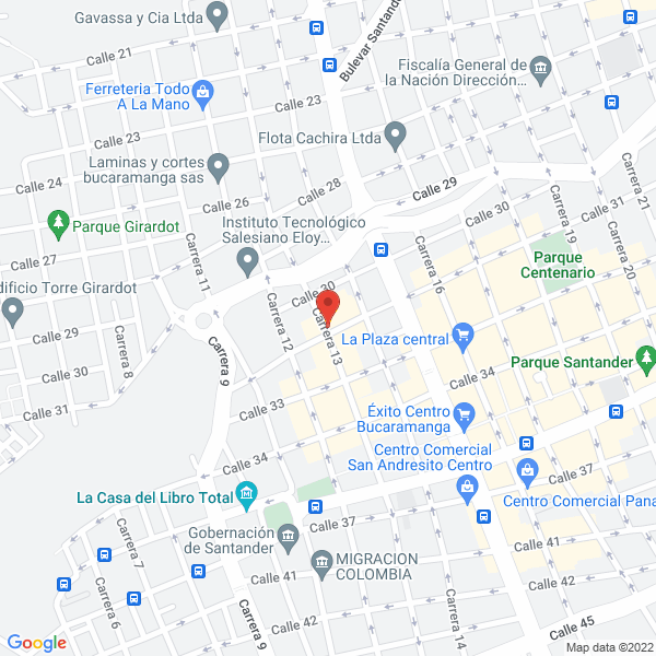 Map of Peletería Nueva Generación