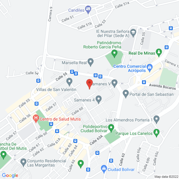 Map of Industrias Gomat Ltda.