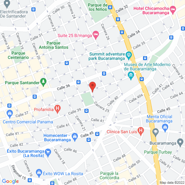 Map of Innovadora De Seguros S.A.