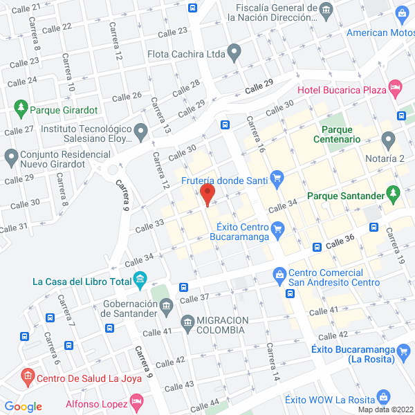 Map of Representaciones Moda Internacional