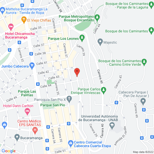 Map of Salcamar Seguros Ltda.