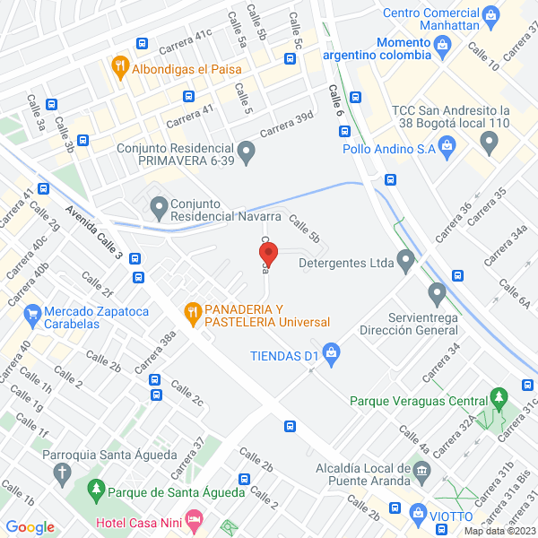 Mapa de Professional Consulting S.A.S