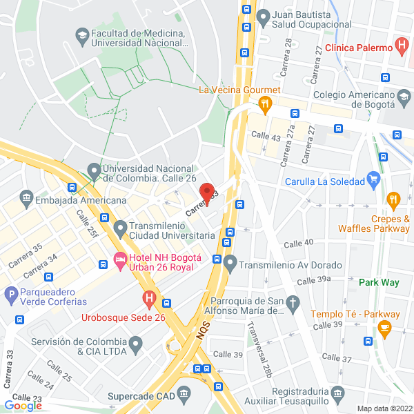 Mapa de G Spa Travel Sas