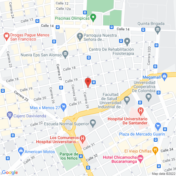 Map of Palmas Oleaginosas Bucarelia S.A.S.