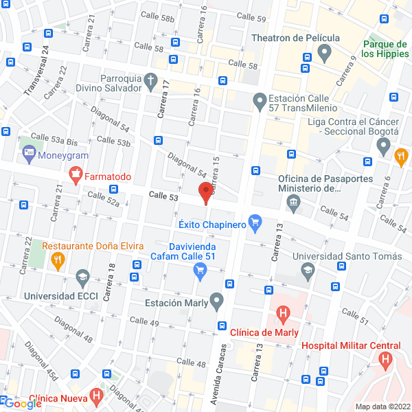 Mapa de Enviosin Ltda