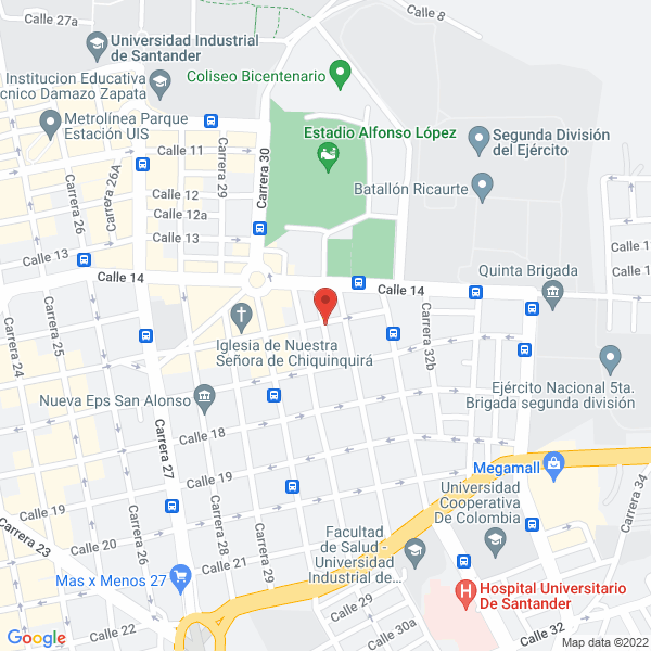 Map of Libranza Express S.A.S.