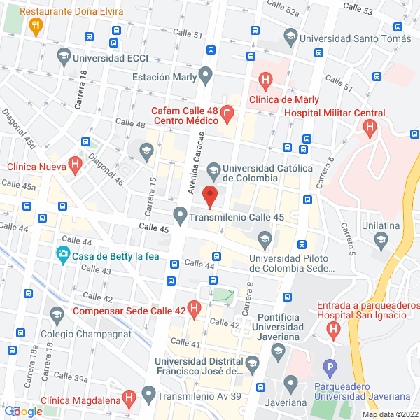 Mapa de Eloina Colonial Hotel