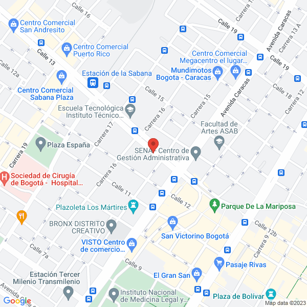 Mapa de Grupo Sefton Tecnology S.A.S.