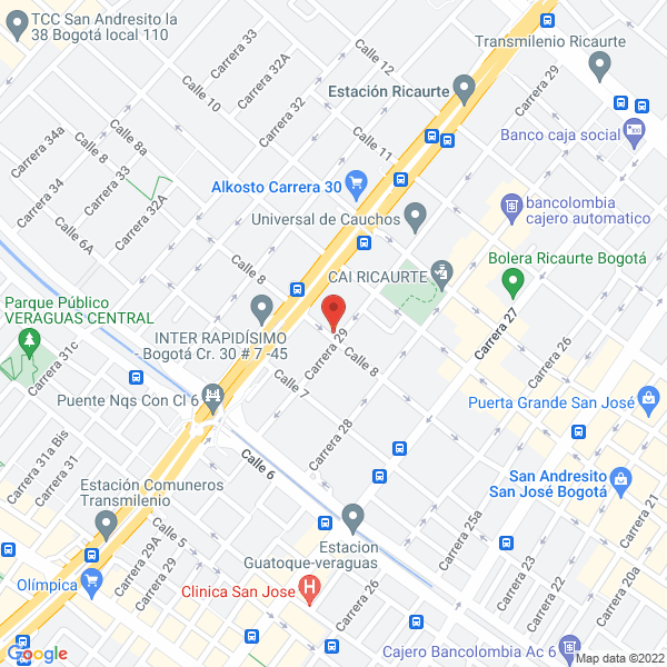 Mapa de Villa Sammy