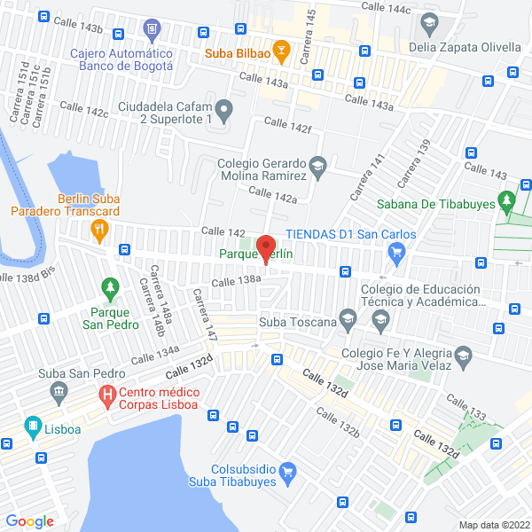 Mapa de Cooperativa Aldana De Turismo
