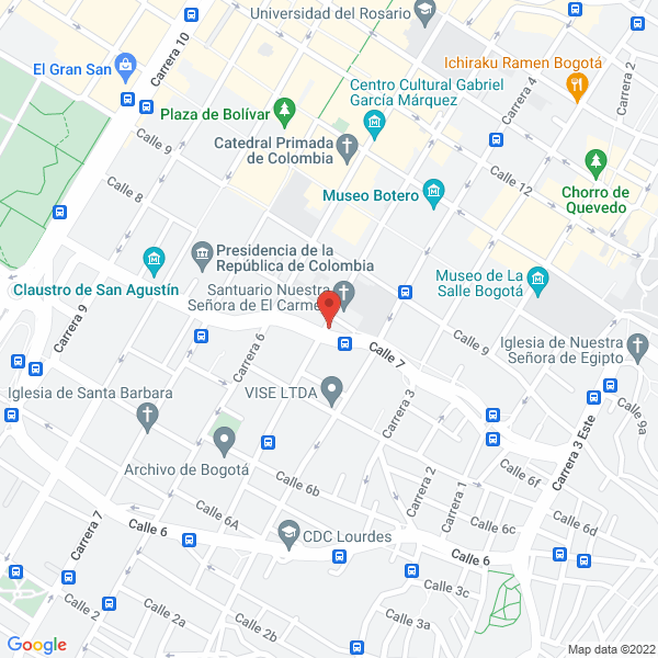 Mapa de Emps Group Cia Ltda