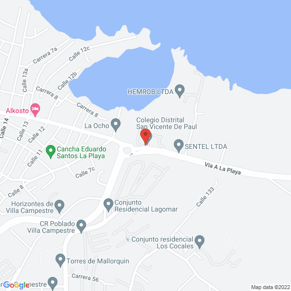 Map of Hospedaje Puente Pumarejo