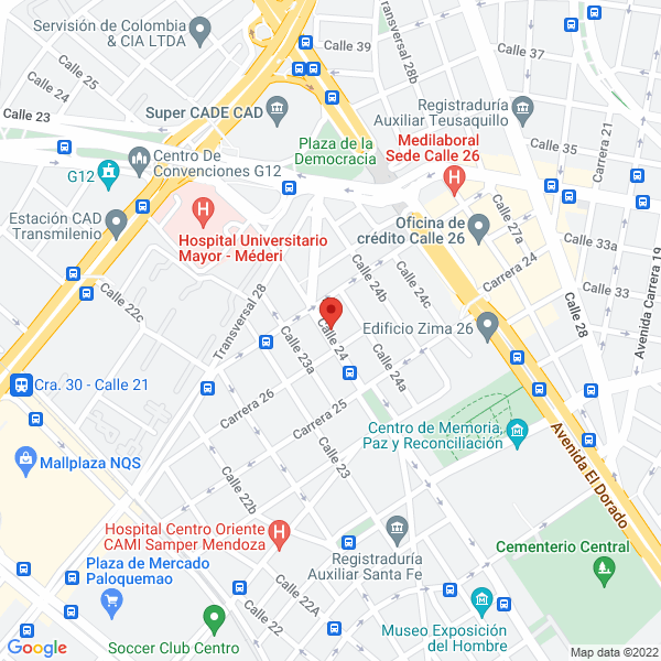 Mapa de Viajemos Cooptraiss