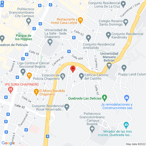 Mapa de Segura Infante Carlos Alberto