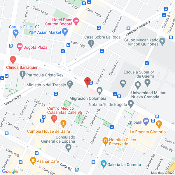 Mapa de Tecnica Vial S En C.A.
