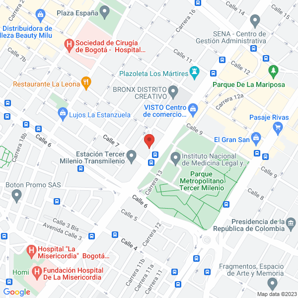 Mapa de Villa Sport Ricaurte
