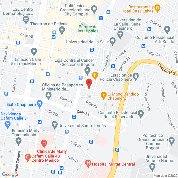Mapa de Rio Experiencias Unicas